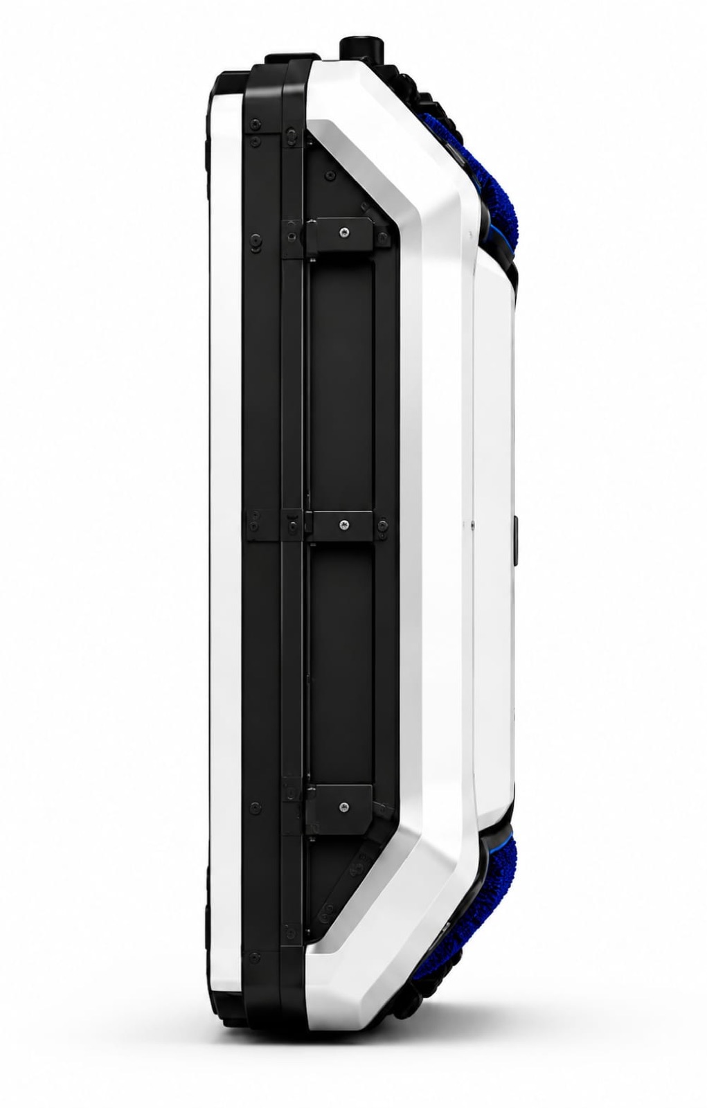 Side profile of the ROBO-PURGO reinforced aluminum application case